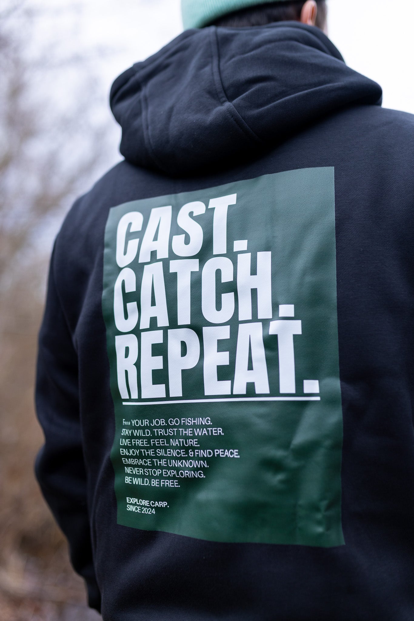 Cast.Catch.Repeat. Hoodie